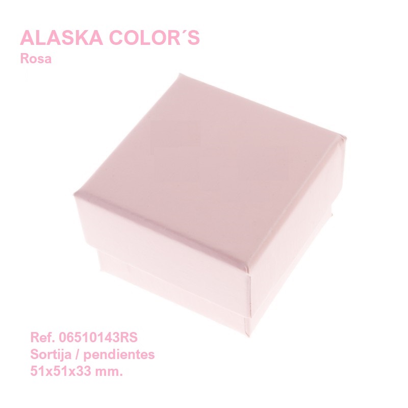 Alaska Color´s ROSA sortija 51x51x33 mm.